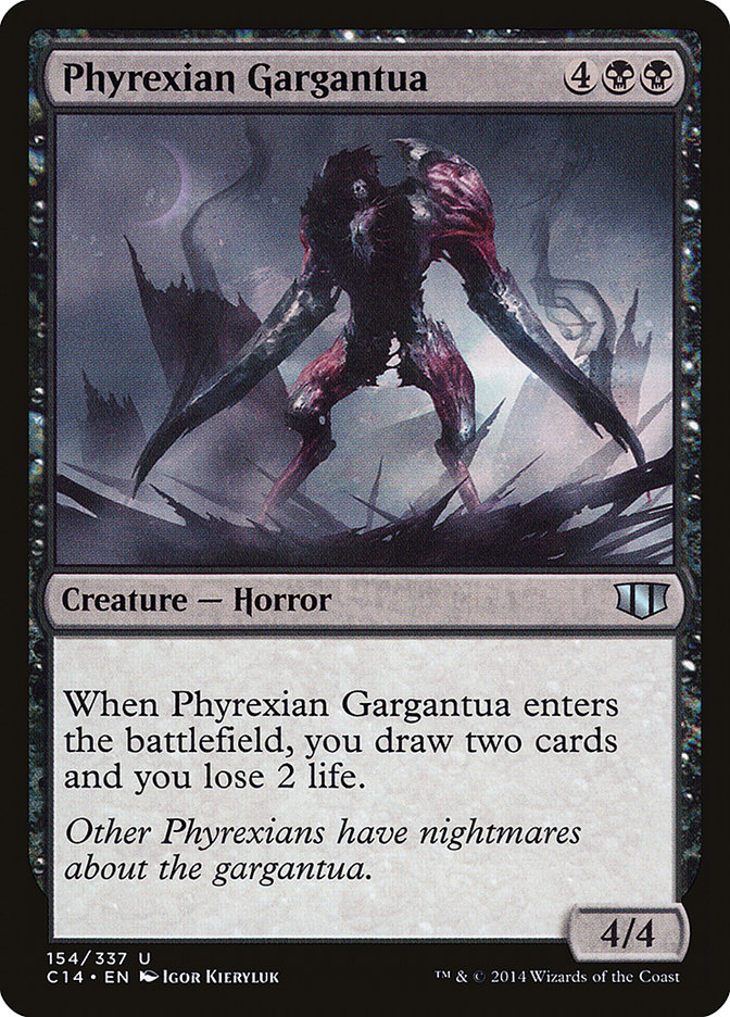 Phyrexian Gargantua [Commander 2014] Magic: The Gathering