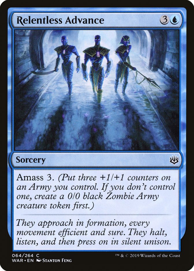 Relentless Advance [War of the Spark] Magic: The Gathering