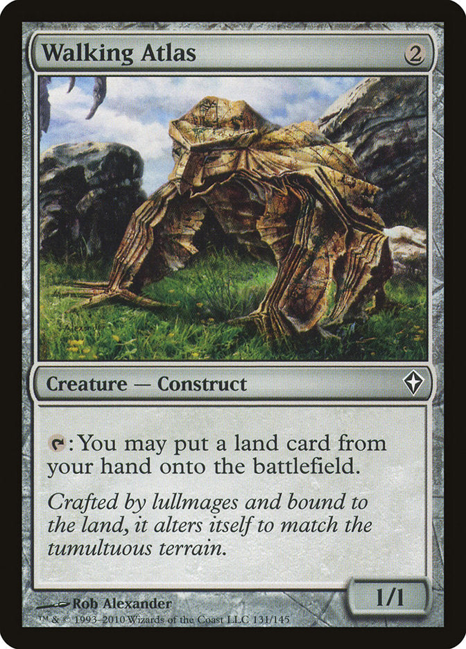Walking Atlas [Worldwake] Magic: The Gathering