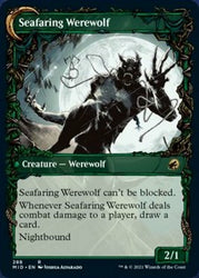 Suspicious Stowaway // Seafaring Werewolf (Showcase Equinox) [Innistrad: Midnight Hunt] Magic: The Gathering