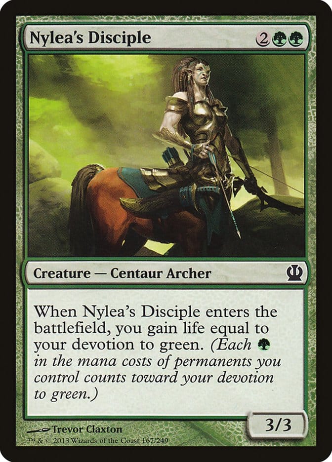 Nylea's Disciple [Theros] Magic: The Gathering
