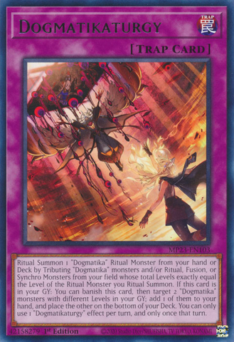 Dogmatikaturgy [MP23-EN103] Rare - Yugioh Cards For Your TCG Needs!