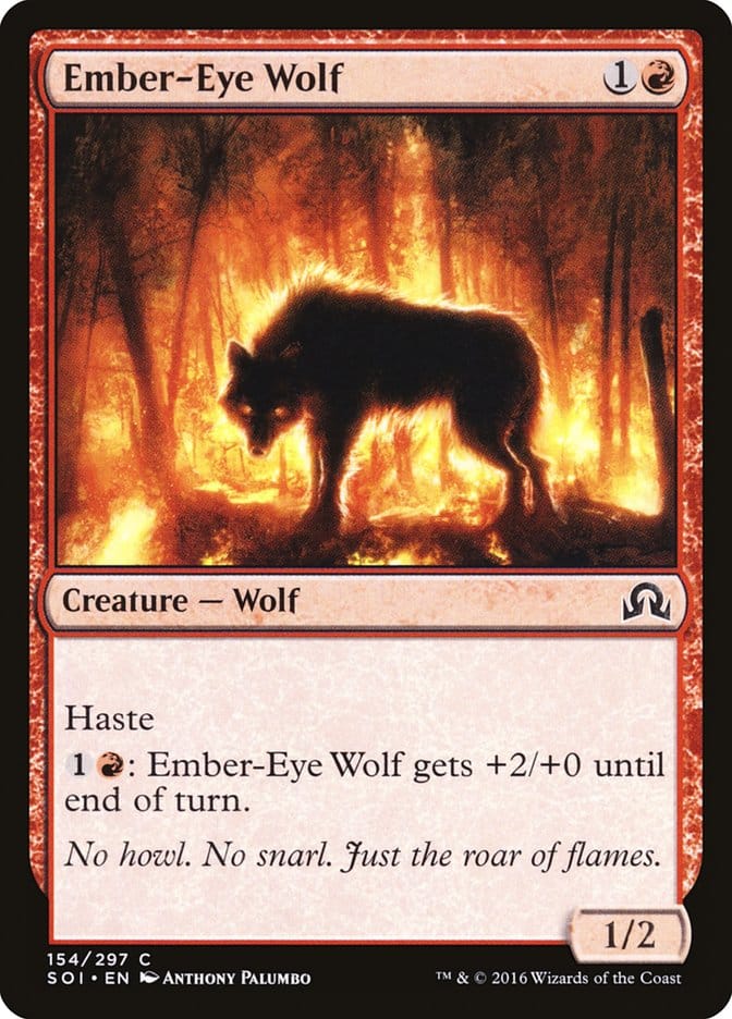 Ember-Eye Wolf [Shadows over Innistrad] Magic: The Gathering