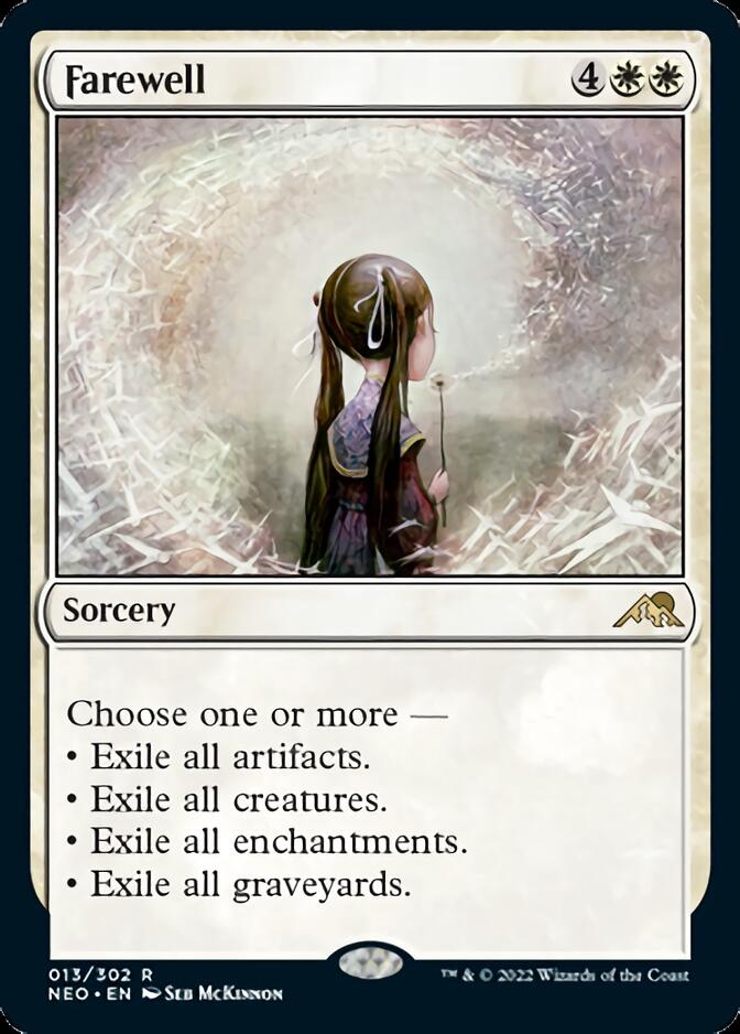 Farewell [Kamigawa: Neon Dynasty] Magic: The Gathering