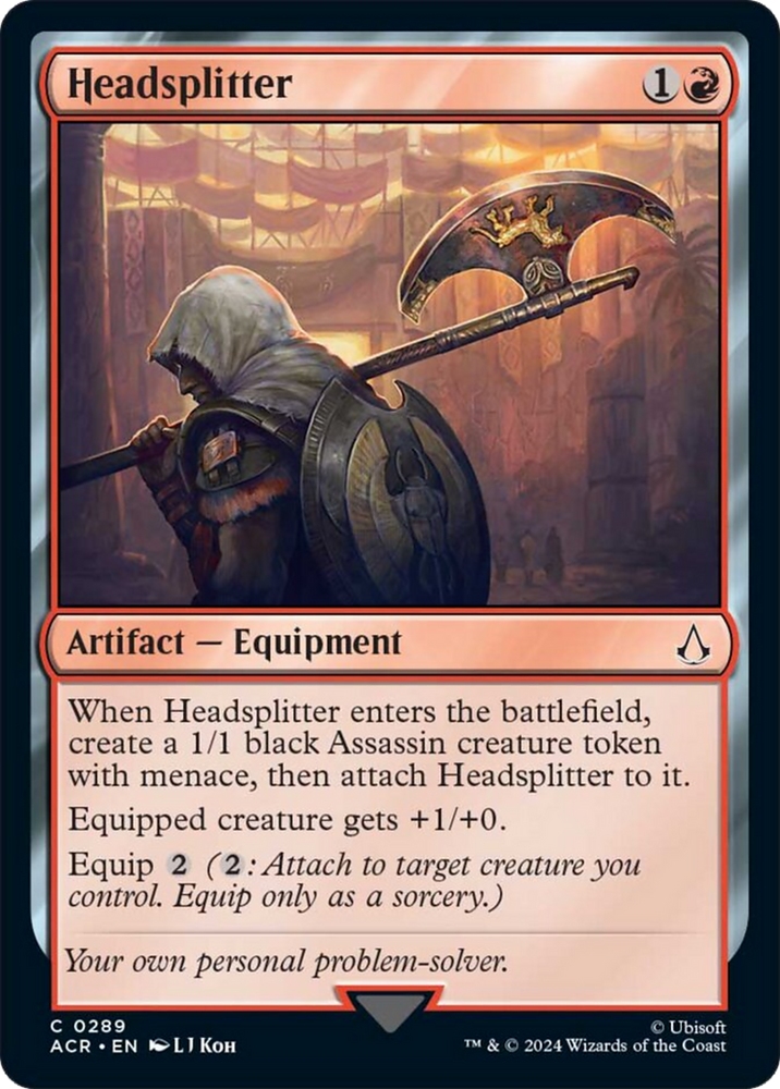 Headsplitter [Assassin's Creed] Magic: The Gathering