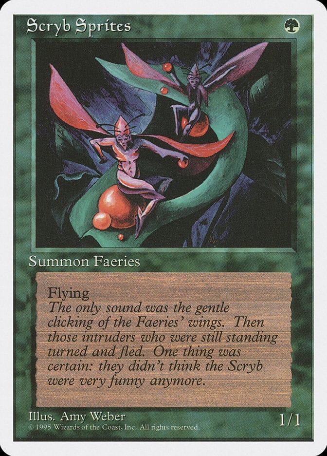 Scryb Sprites [Fourth Edition] Magic: The Gathering