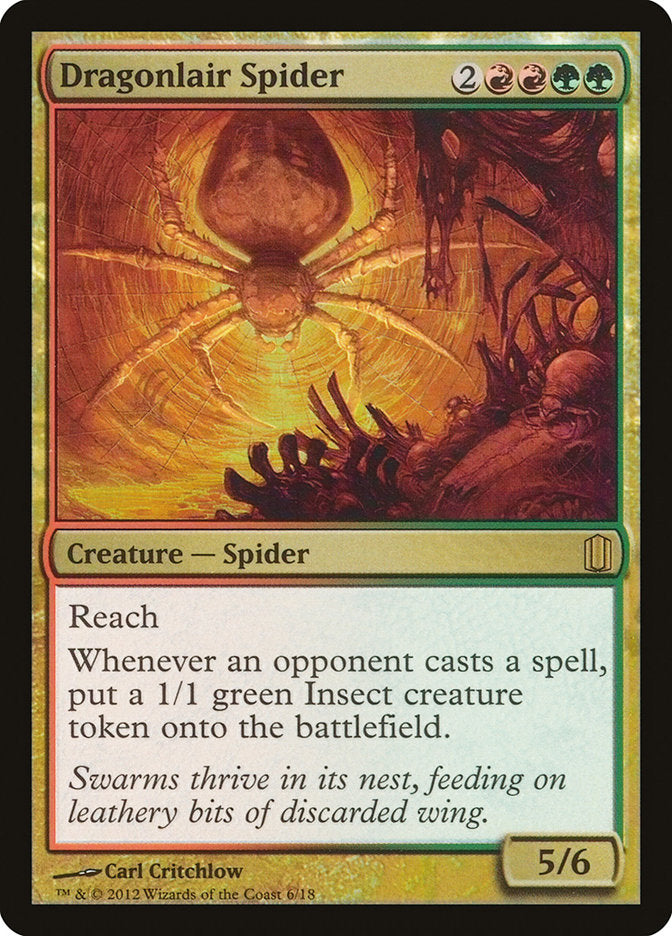 Dragonlair Spider [Commander's Arsenal] Magic: The Gathering