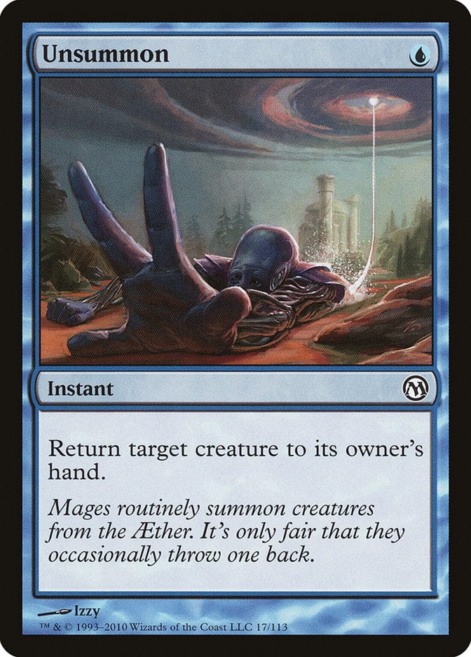 Unsummon [Duels of the Planeswalkers] Magic: The Gathering