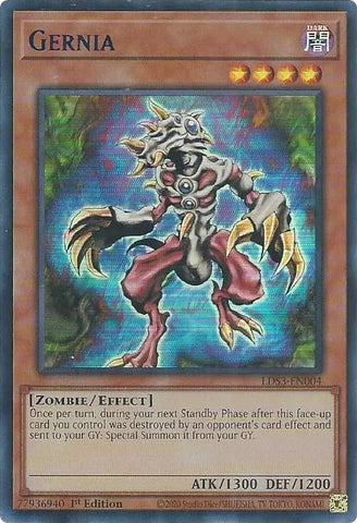 Gernia (Blue) [LDS3-EN004] Ultra Rare - Yugioh Cards For Your TCG Needs!