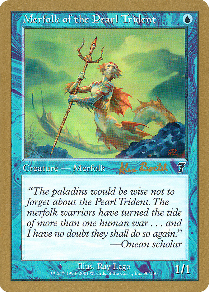 Merfolk of the Pearl Trident (Alex Borteh) [World Championship Decks 2001] Magic: The Gathering