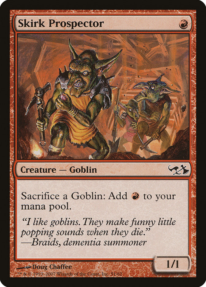 Skirk Prospector [Duel Decks: Elves vs. Goblins] Magic: The Gathering