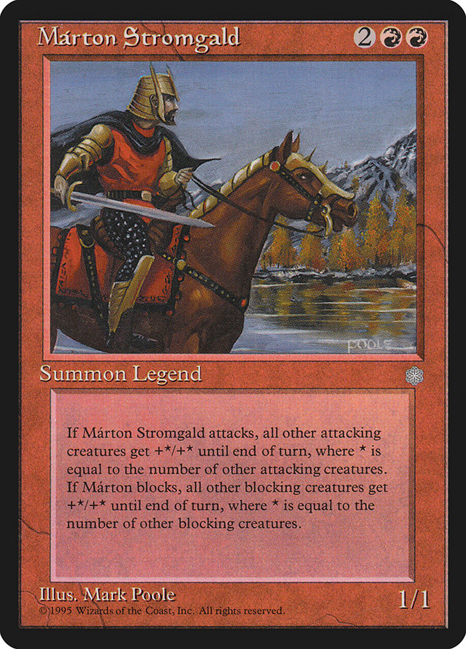 Marton Stromgald [Ice Age] Magic: The Gathering