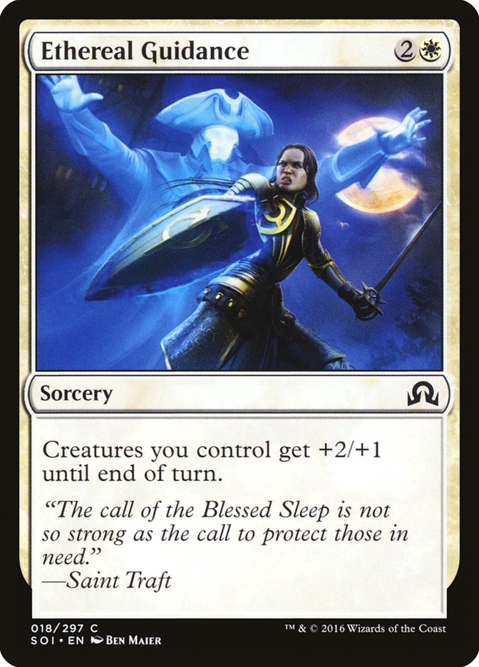 Ethereal Guidance [Shadows over Innistrad] Magic: The Gathering