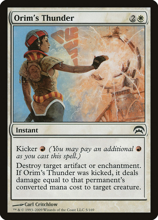 Orim's Thunder [Planechase] Magic: The Gathering