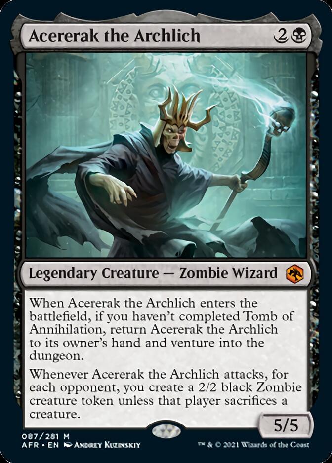 Acererak the Archlich [Dungeons & Dragons: Adventures in the Forgotten Realms] Magic: The Gathering