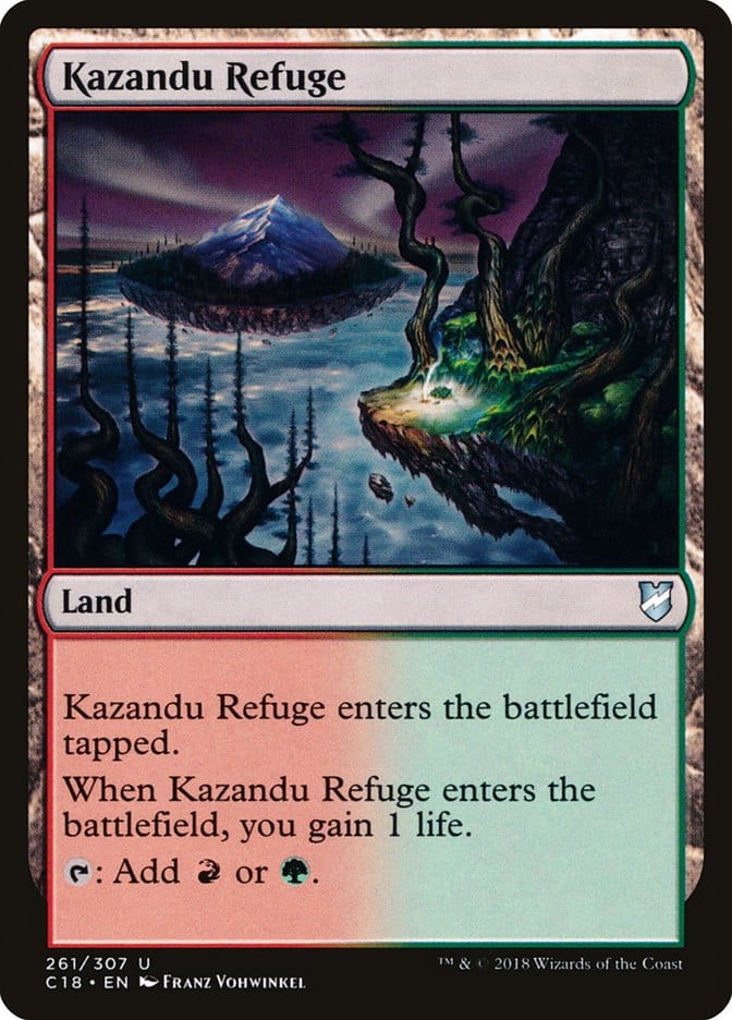 Kazandu Refuge [Commander 2018] Magic: The Gathering