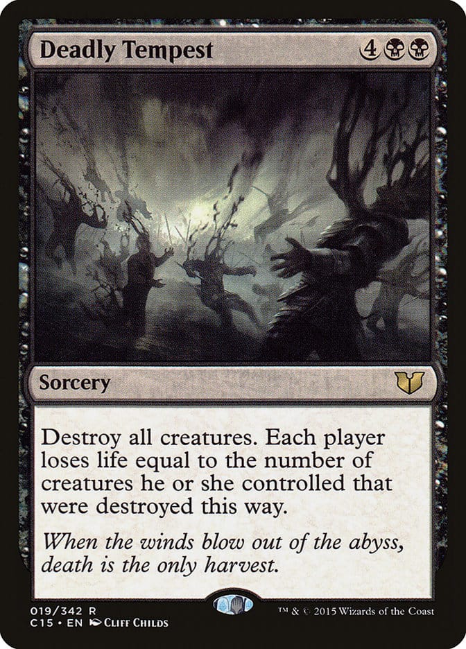 Deadly Tempest [Commander 2015] Magic: The Gathering