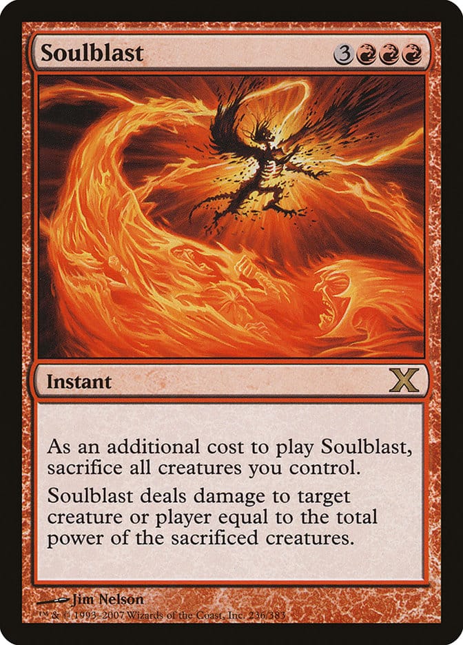 Soulblast [Tenth Edition] Magic: The Gathering