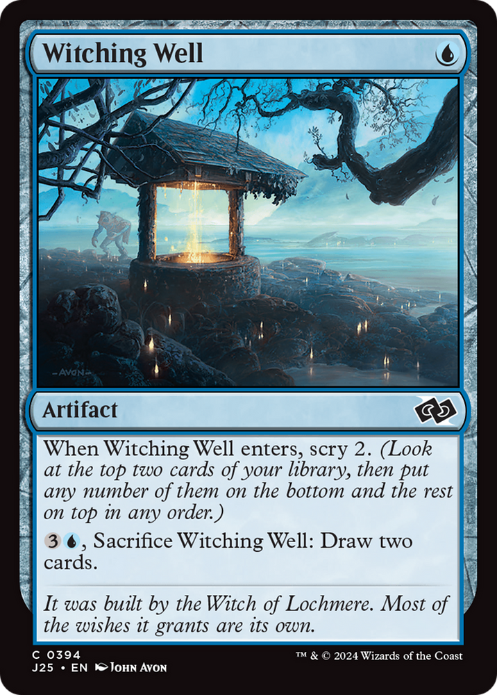 Witching Well [Foundations Jumpstart] Magic: The Gathering