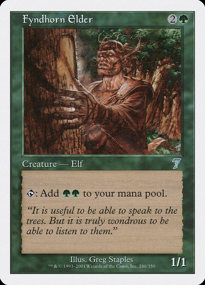 Fyndhorn Elder [Seventh Edition] Magic: The Gathering