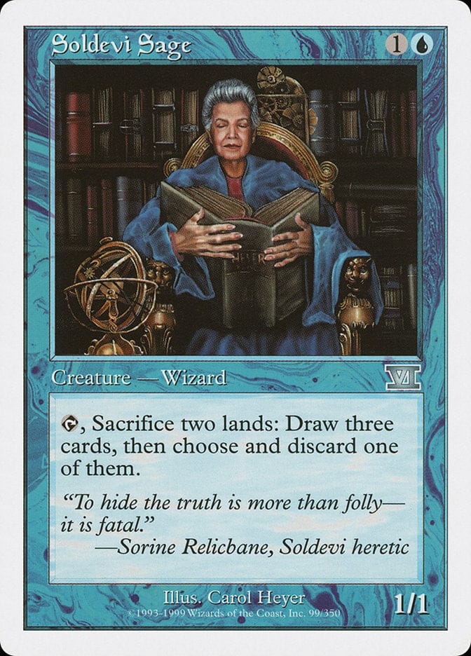 Soldevi Sage [Classic Sixth Edition] Magic: The Gathering