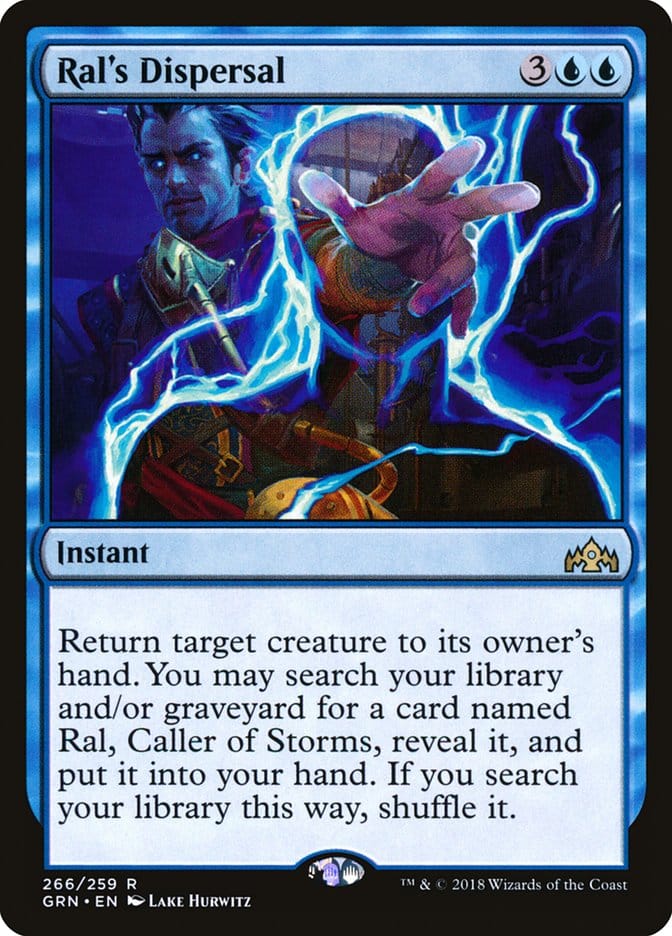 Ral's Dispersal [Guilds of Ravnica] Magic: The Gathering