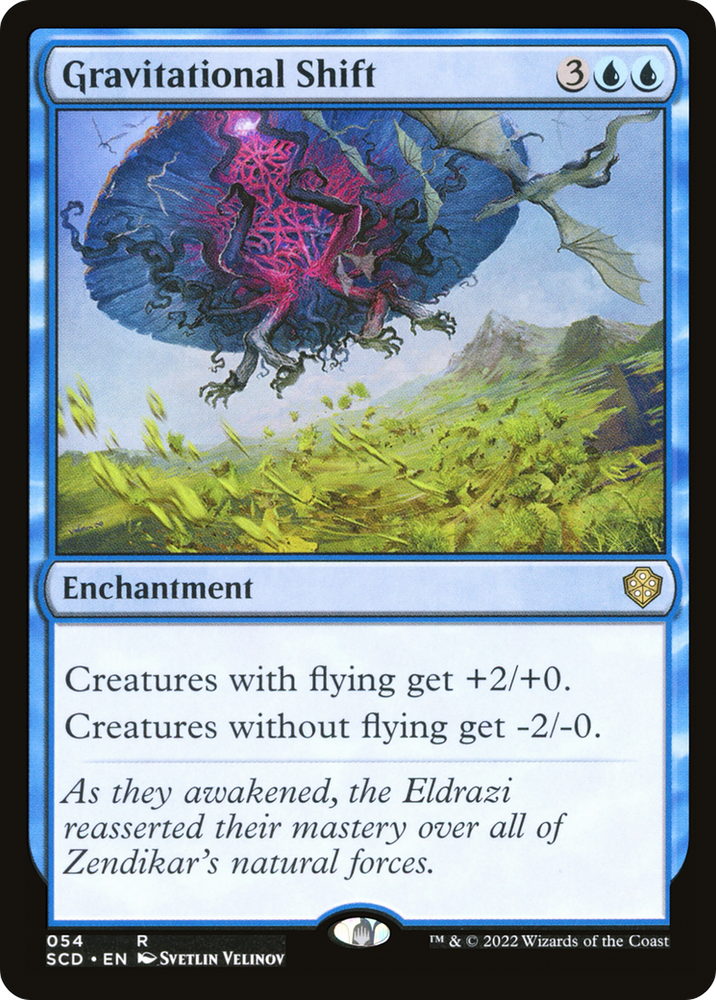 Gravitational Shift [Starter Commander Decks] Magic: The Gathering