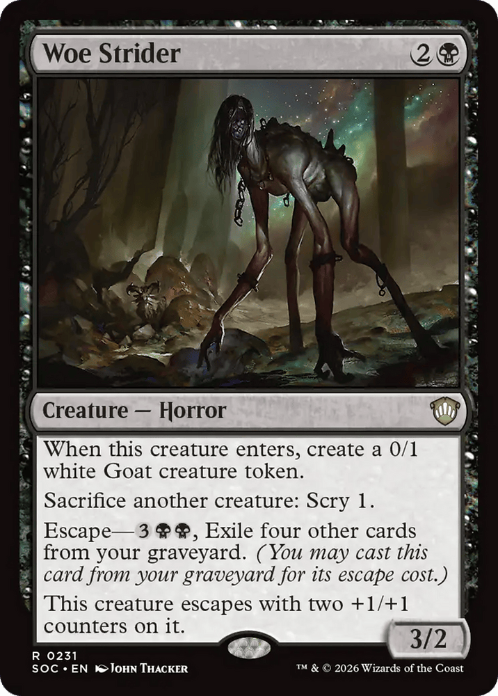Woe Strider [Secrets of Strixhaven Commander]