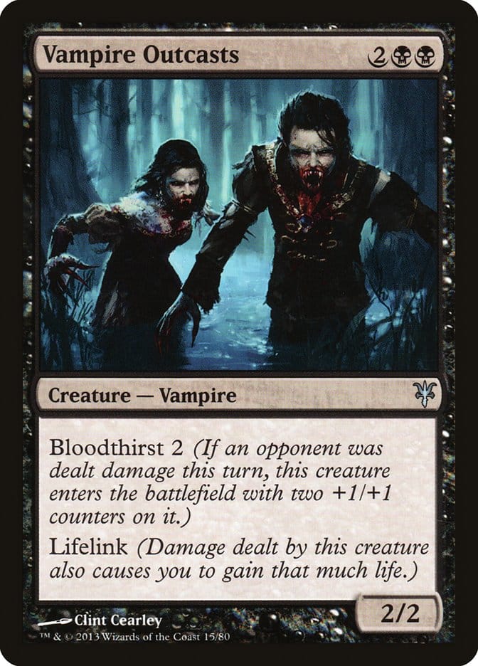 Vampire Outcasts [Duel Decks: Sorin vs. Tibalt] Magic: The Gathering