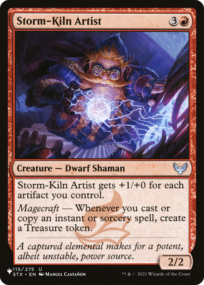 Storm-Kiln Artist [The List] Magic: The Gathering