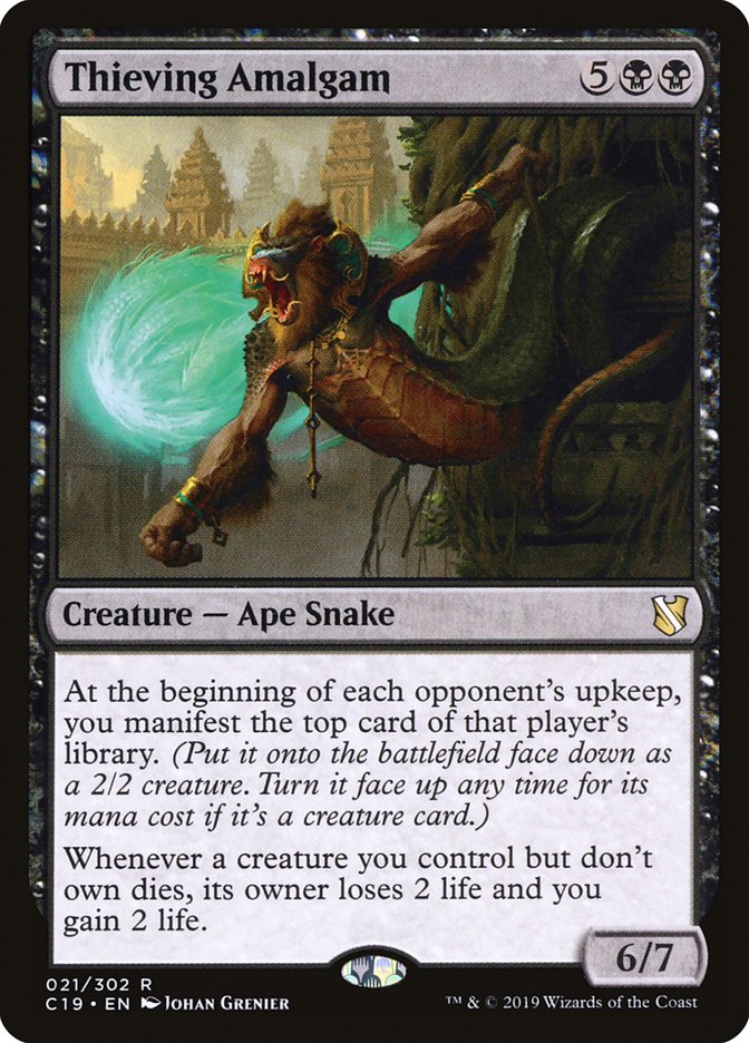 Thieving Amalgam [Commander 2019] Magic: The Gathering