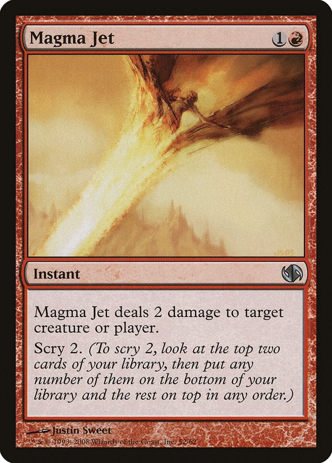 Magma Jet [Duel Decks: Jace vs. Chandra] Magic: The Gathering