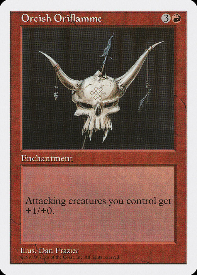 Orcish Oriflamme [Fifth Edition] Magic: The Gathering