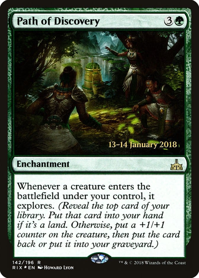 Path of Discovery [Rivals of Ixalan Prerelease Promos] Magic: The Gathering