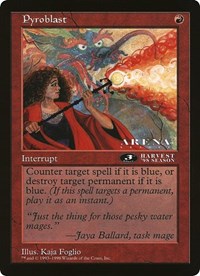 Pyroblast (3rd Place) (Oversized) [Oversize Cards] Magic: The Gathering