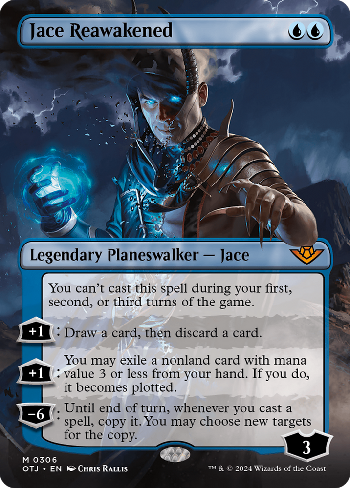 Jace Reawakened (Borderless) [Outlaws of Thunder Junction] Magic: The Gathering