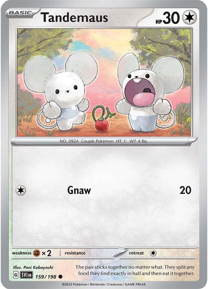 Tandemaus (159/198) [Scarlet & Violet: Base Set] Pokémon