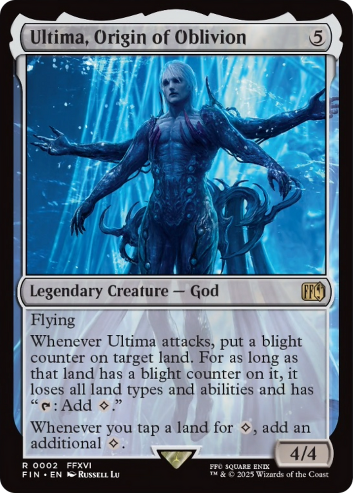 Ultima, Origin of Oblivion [FINAL FANTASY] Magic: The Gathering