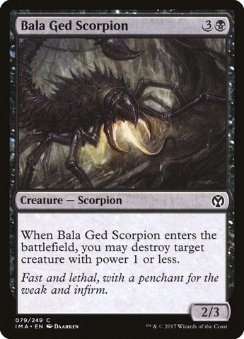Bala Ged Scorpion [Iconic Masters] Magic: The Gathering