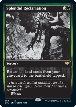 Splendid Reclamation [Innistrad: Double Feature] Magic: The Gathering