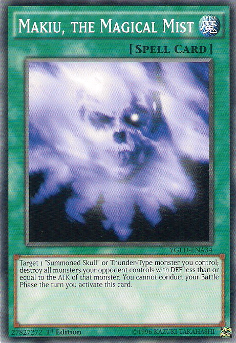 Makiu, the Magical Mist [YGLD-ENA34] Common Yu-Gi-Oh!
