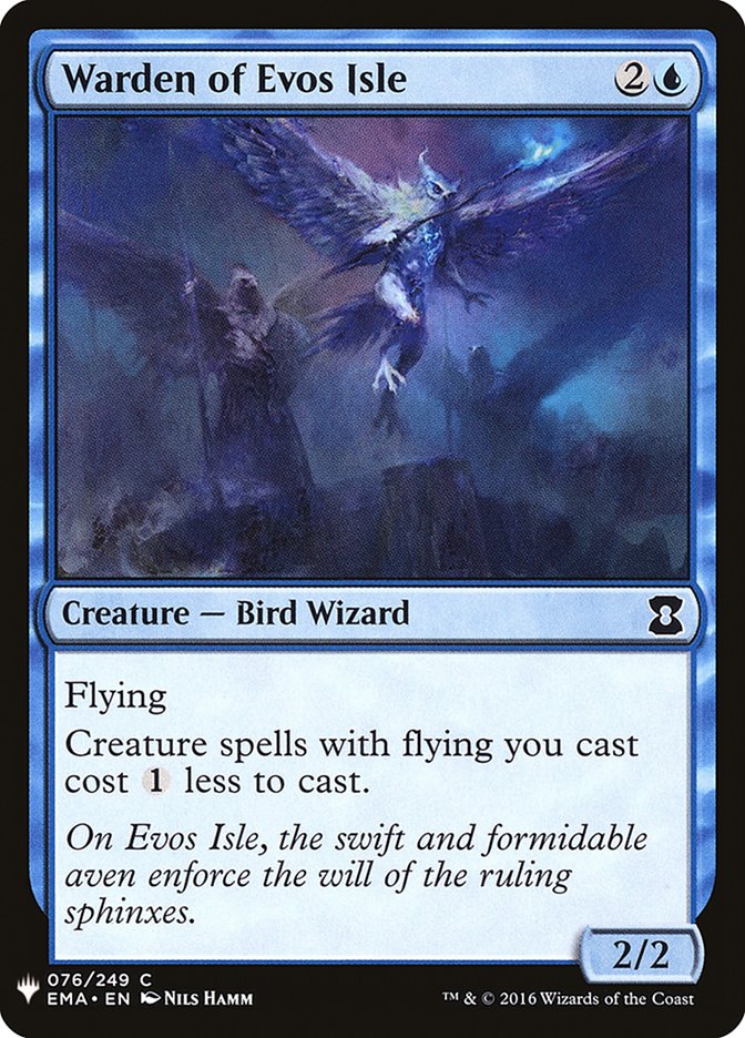 Warden of Evos Isle [Mystery Booster] Magic: The Gathering