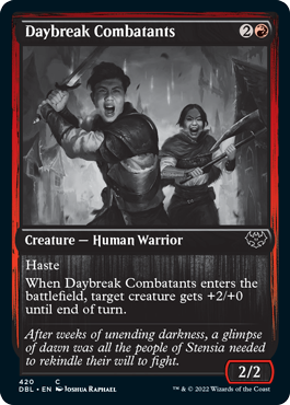 Daybreak Combatants [Innistrad: Double Feature] Magic: The Gathering