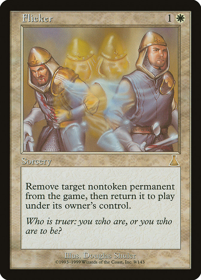 Flicker [Urza's Destiny] Magic: The Gathering