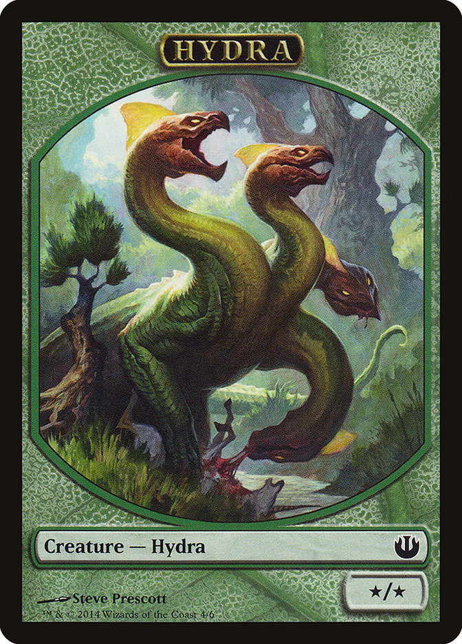 Hydra Token [Journey into Nyx Tokens] Magic: The Gathering