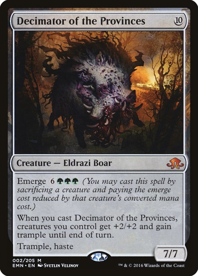 Decimator of the Provinces [Eldritch Moon] Magic: The Gathering
