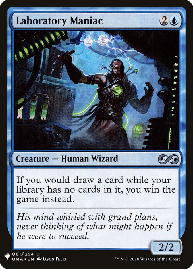 Laboratory Maniac [Mystery Booster] Magic: The Gathering
