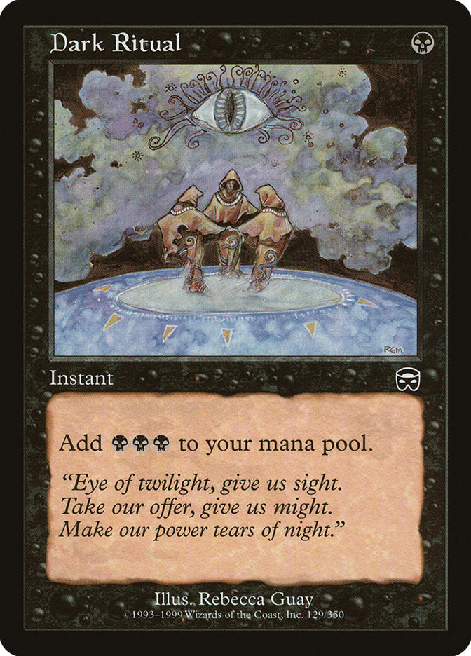 Dark Ritual [Mercadian Masques] Magic: The Gathering