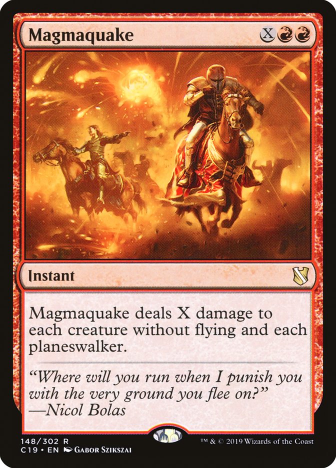 Magmaquake [Commander 2019] Magic: The Gathering