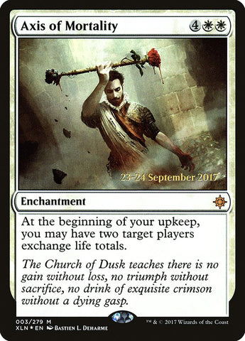 Axis of Mortality [Ixalan Prerelease Promos] Magic: The Gathering